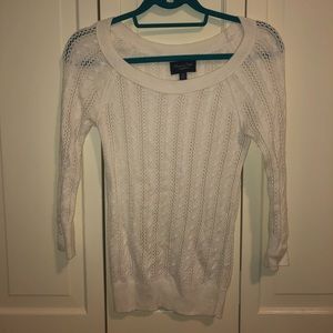 White vintage American Eagle sweater
